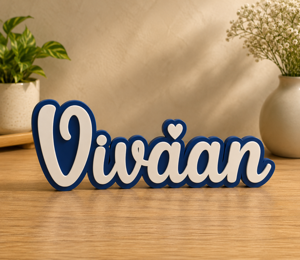 Heart Style Name boards
